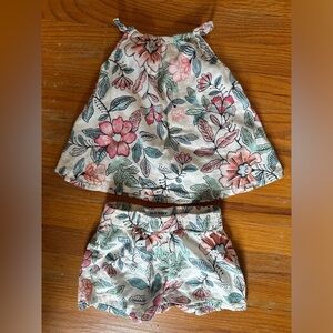 Toddler old navy 18-24 months linen blend short set